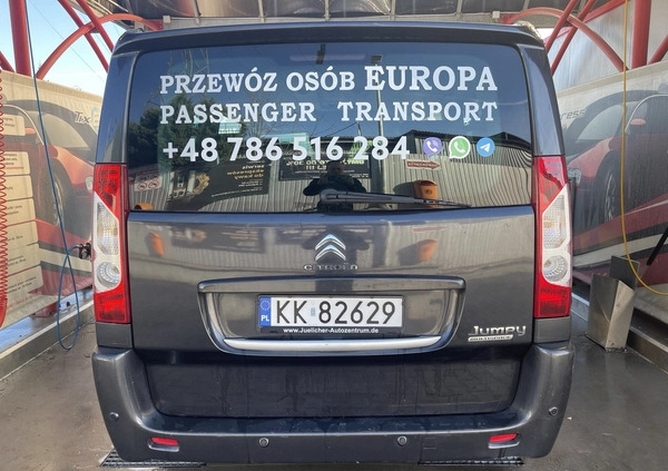 Citroen Jumpy Combi cena 53000 przebieg: 180000, rok produkcji 2014 z Kraków małe 172